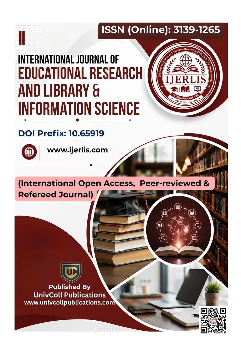 International Journal of Educational Research, Library and Information Science cover